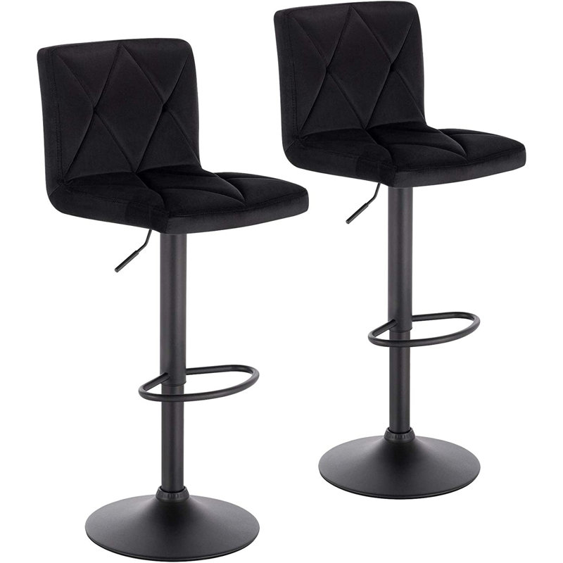 17 Stories Latresha Height Adjustable Swivel Bar Stool Wayfair.co.uk